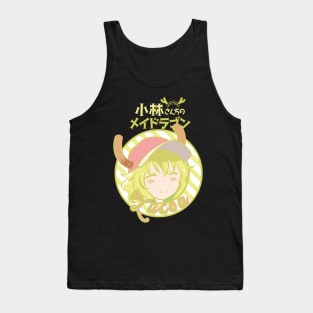 MISS KOBAYASHI'S DRAGON MAID: LUCOA (BLACK) Tank Top